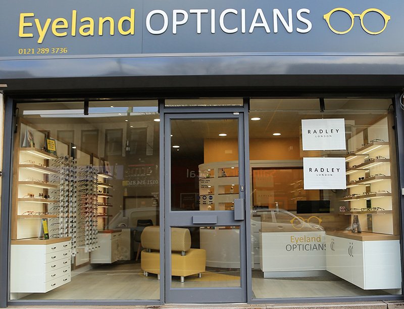 Eyeland Opticians Sutton Coldfield Branch