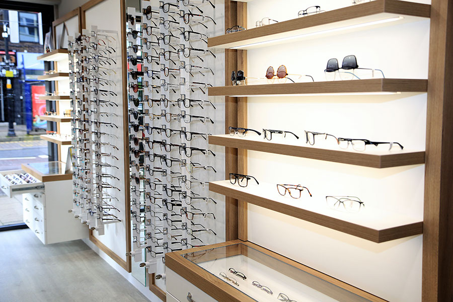 Newly Decorated Opticians in Sutton Coldfield